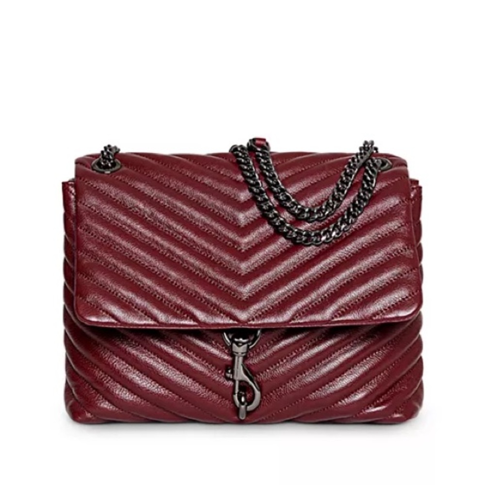 Rebecca Minkoff - Burgundy - Edie Crossbody